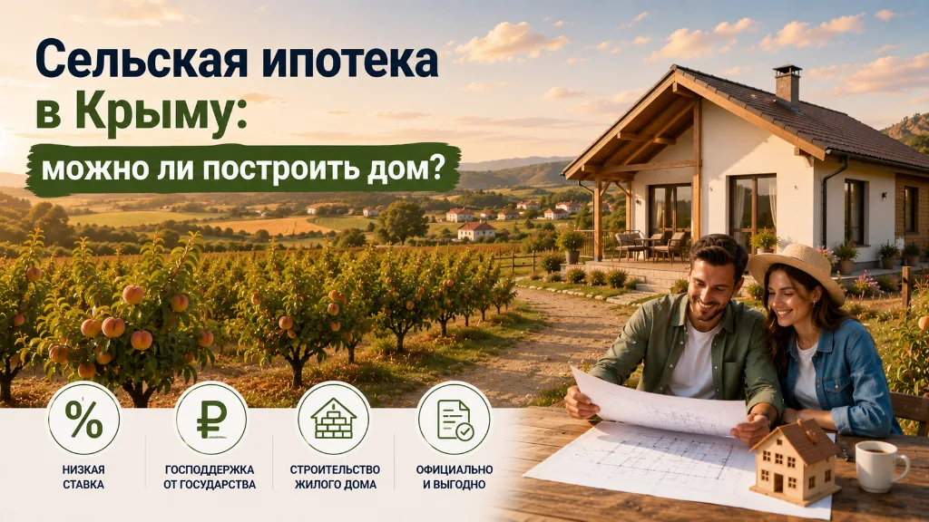 Сельская ипотека в Севастополе: можно ли использовать ее для строительства дома?