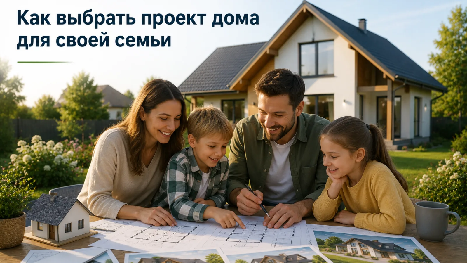 Как выбрать проект дома для своей семьи