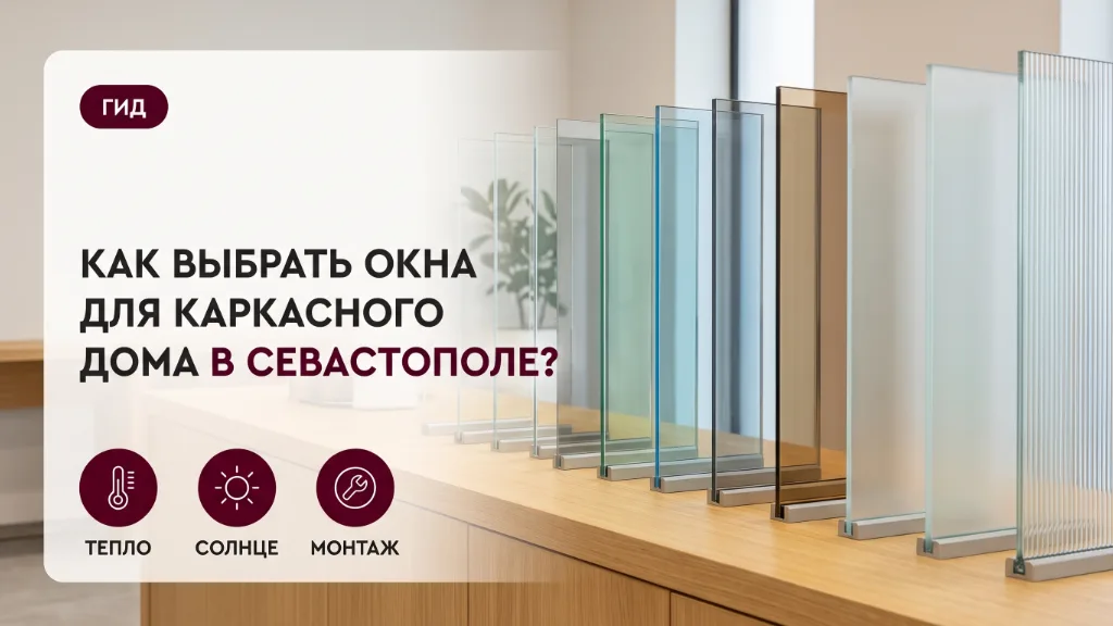 Как выбрать окна для дома в Севастополе: вид, солнце и обслуживание