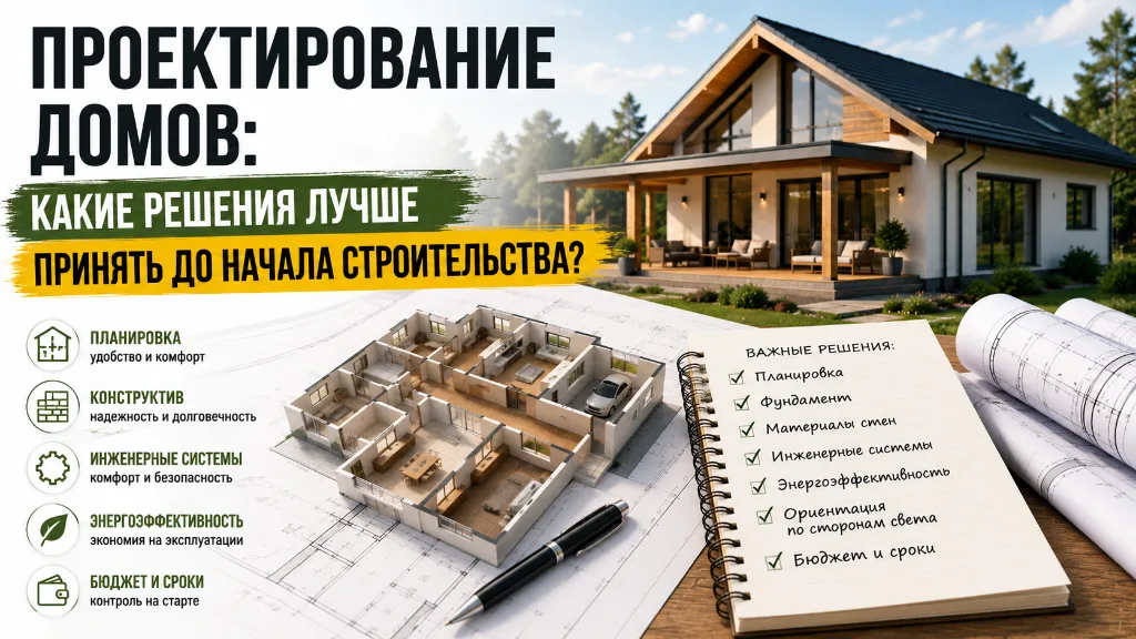 Проектирование домов в Раменском: какие решения лучше принять до начала строительства?
