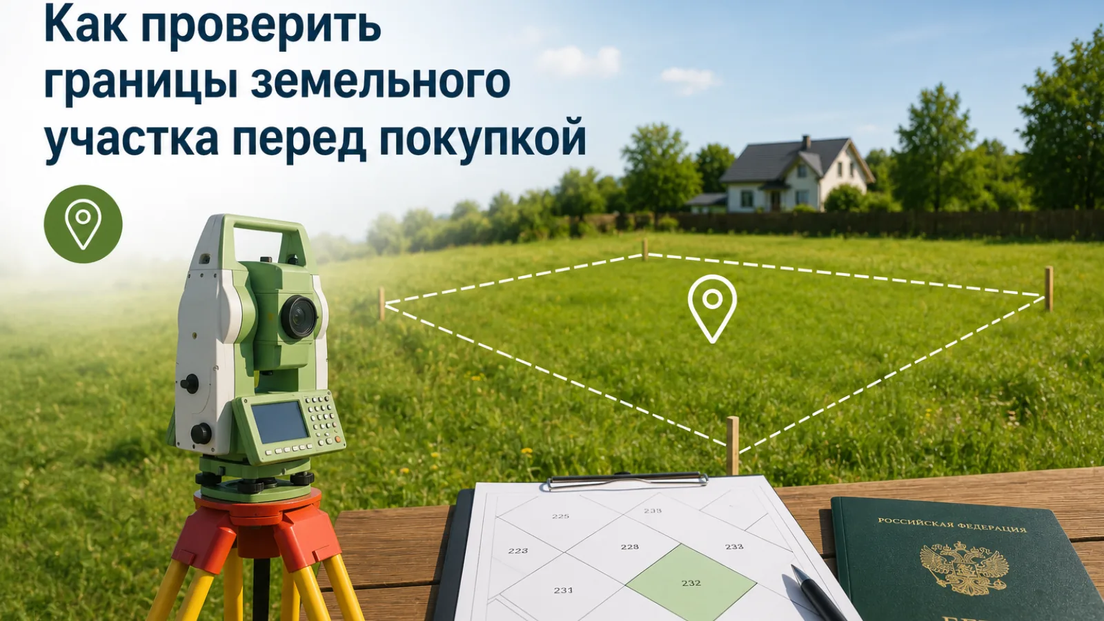 Как проверить границы земельного участка перед покупкой