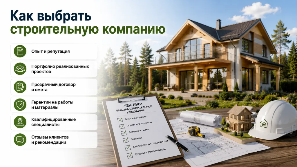 Как выбрать строительную компанию