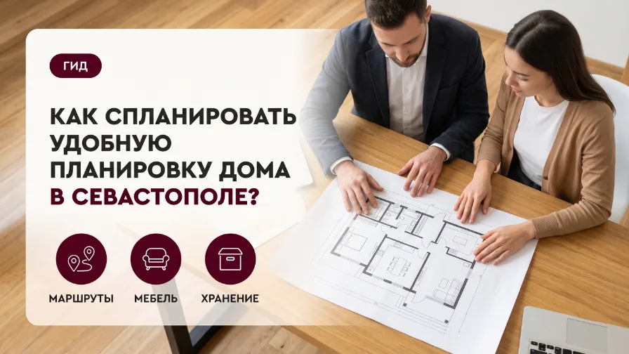 Как спланировать удобную планировку дома в Севастополе?