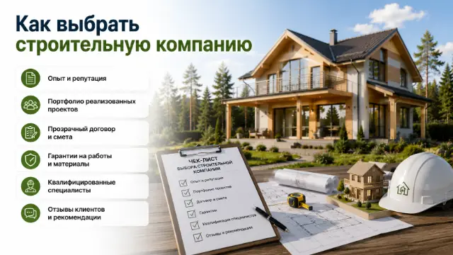 Как выбрать строительную компанию