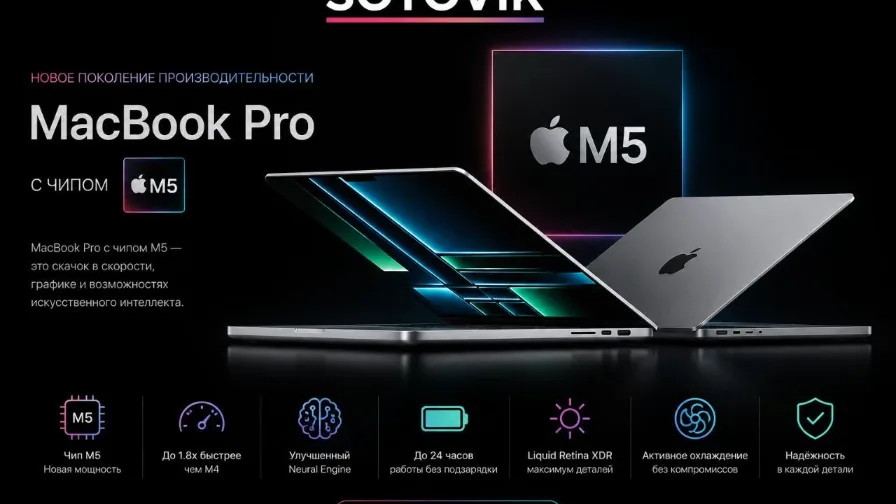MacBook Air vs MacBook Pro 2026: Как выбрать идеальный ноутбук в эпоху M5 ?