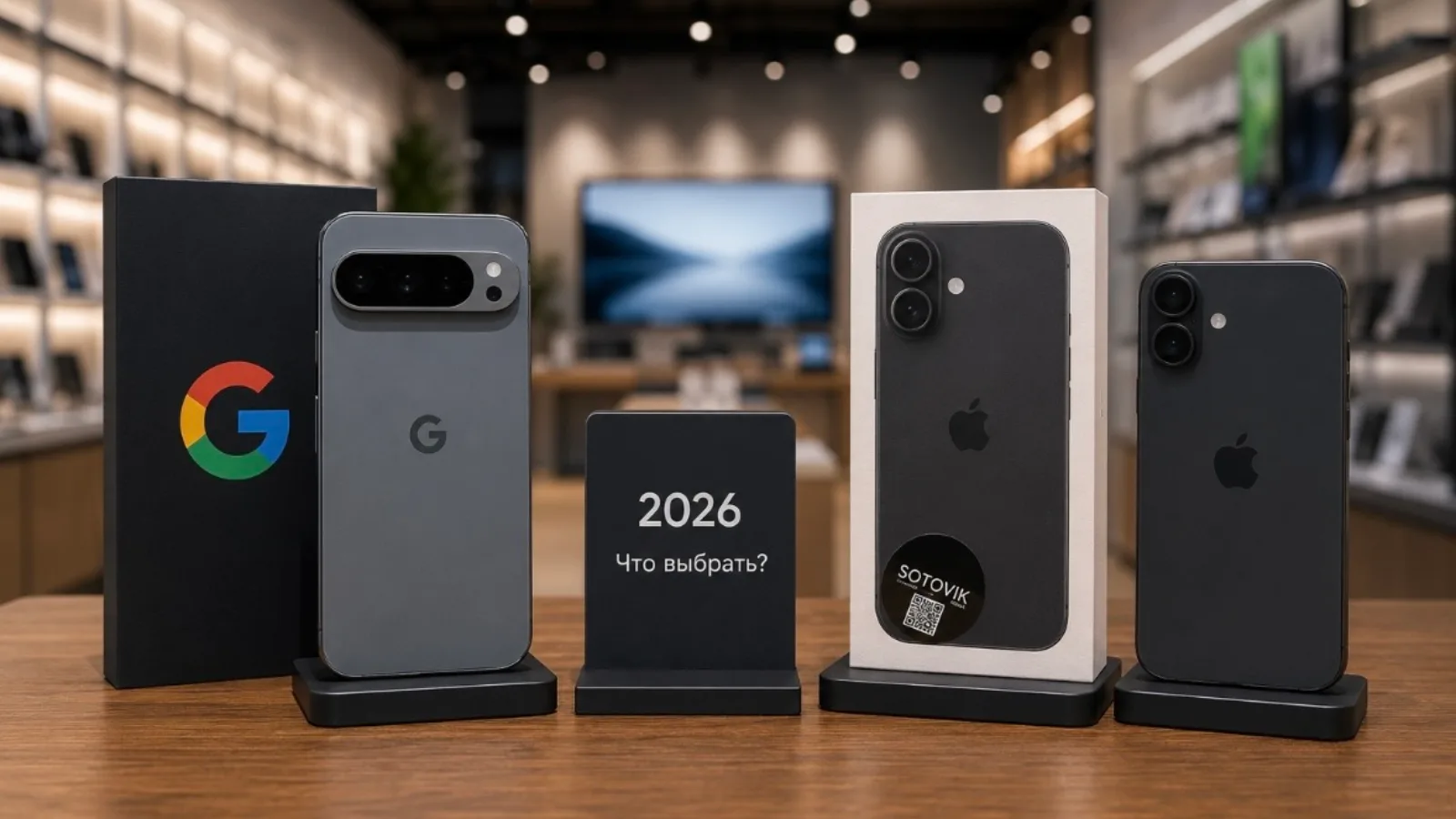 Что выбрать в 2026 году: Google Pixel 10 или iPhone 17 — подробное сравнение смартфонов