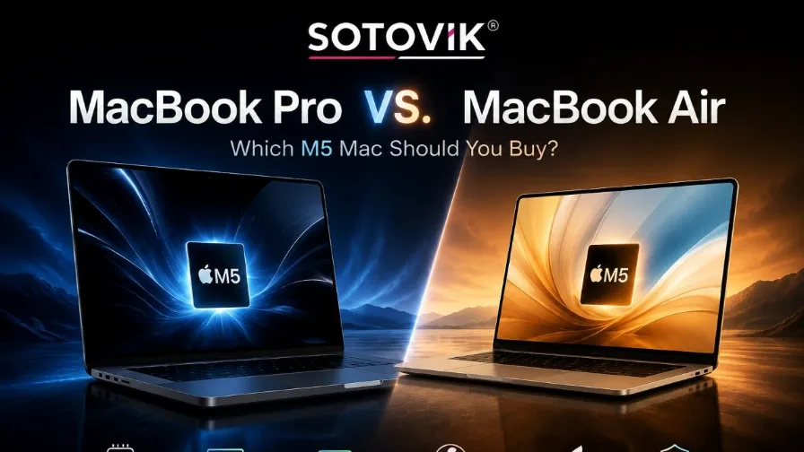 MacBook Air vs MacBook Pro 2026: Как выбрать идеальный ноутбук в эпоху M5 ?