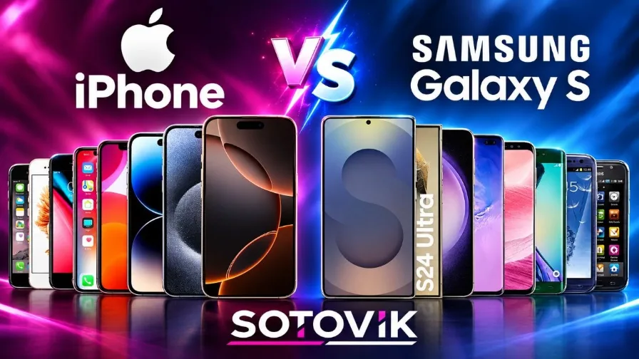 Битва титанов: Эволюция камер iPhone и Samsung от истоков до 2026 года