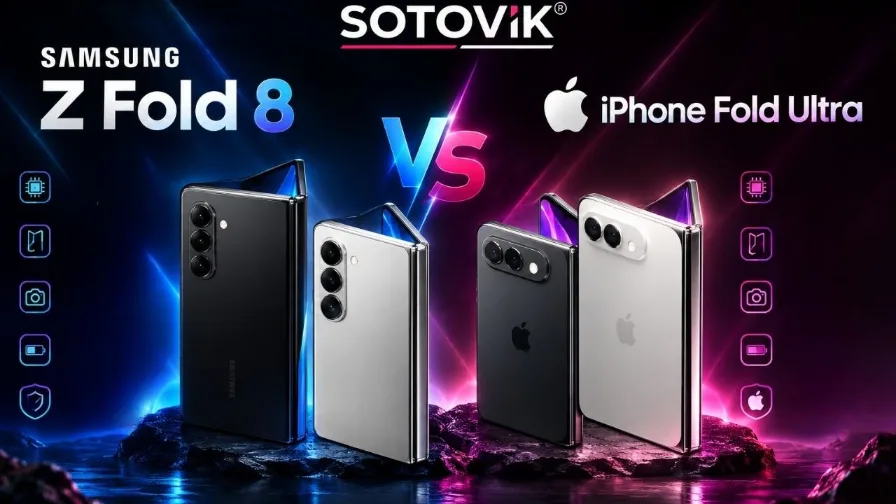 Samsung Galaxy Z Fold 8 против iPhone Fold Ultra — кто захватит рынок гибких устройств?