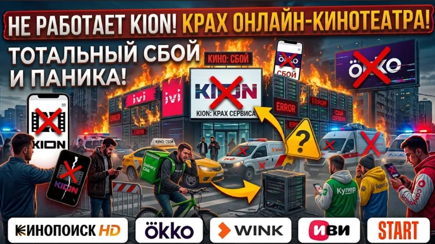 Не работает онлайн-кинотеатр KION: лучшие альтернативы для просмотра фильмов и сериалов