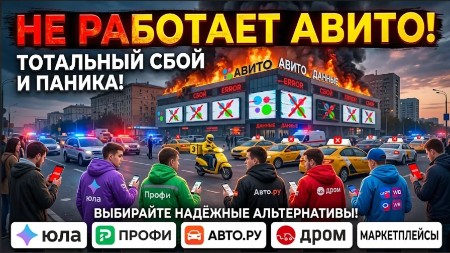 Не работает Авито: лучшие альтернативы для покупки, продажи товаров и услуг