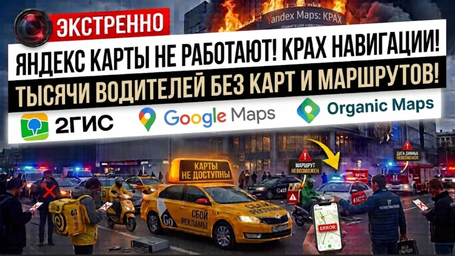 Не работают Яндекс Карты: лучшие альтернативы для навигации, поиска мест и бизнеса